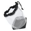 Ball Bag, Nylon Mesh Pouch, Storage Bag Pouch with Drawstring Cord Lock Closure, Can Hold 36 Balls, 1 Pack Mesh Ball Bag view 4