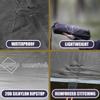 onewind Hammock Tarp Shelter Rainfly Kits Camping Tent -11' Hammock-12' Tarp view 4