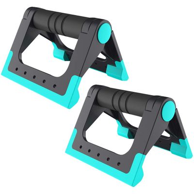 Wakauto Push Up Bars Strength Training - Push Up Bars Pushup Stands Handstand Bars, Non-slip Parallettes Bars for Strength Training and Calisthenics - Home Gym Workout Fitness Machines