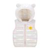 Moonker Infant Baby Fleece Winter Coat Vest,Toddler Girls Warm Cartoon Windproof Hoodie Outwear Waistcoat Outfits Clothes White view 1