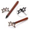 OwnMy Retractable Billiards Bridge Stick with Removable Bridge Head and Wood Handle, Pool Stick Length extends up to 35CM - 140CM, Billiards Pool Cue Accessory (Brown) view 3