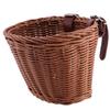 BESPORTBLE Girls Bike Bike Basket Wicker Front Handlebar for Outdoor Cycling Riding Accessories view 1