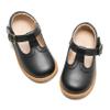 Otter MOMO Toddler Little Girls Oxford Shoes Mary Jane Flat T-Strap School Uniform Party Black Dress Shoes Size 6 view 1