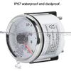 Acouto Marine Trim Gauge Kit - 52mm/2in UP-DN Motor Trim Indicator with Red Backlight and Angle Measurement view 4