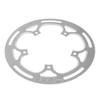LoveinDIY 52T Bicycle Chainring Guard, BCD 130mm Mountain Bike Crank Chain Ring Repair Parts, Easy to Install and Fits Time Use, Silver view 2