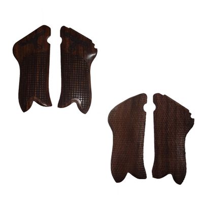 warreplica WW2 German Luger P08 Wooden Grips (Set of 02 Patterns)