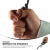 BESPORTBLE Thumb Protector Soft Leather Thumb Ring Archery Finger Saver Guard Leather Finger Protector for Recurve Bows Hunting Thumb Protector Archery Thumb Ring view 3