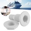 Thru Hull Bilge Fitting,1in Nylon Plastic Marine Thru Hull Bilge Pump Hose Aerator Fitting for Boat Yacht Sail RV Truck view 4