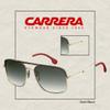 Carrera CA152/S 0RHL/9K 60MM Gold Black/Grey Green Square Sunglasses For Men For Women +BUNDLE with ACCESSORY EYEWEAR KIT view 3