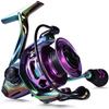 Sougayilang Fishing Reel, Colorful Ultralight Spinning Reels with Graphite Frame 6.0:1 High Speed, Over 39 lbs Carbon Drag for Saltwater or Freshwater Fishing- SC2000 view 2