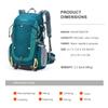 MOUNTAINTOP 25L/40L Hiking Backpack,Lightweight Travel Backpack for Men Women Outdoor Backpacking, Camping view 2