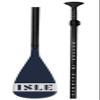 ISLE SUP Paddle (Adjustable 67-83")  2-Piece Carbon Shaft w/Nylon Blade for Paddle Boards view 1