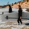 ISLE SUP Paddle (Adjustable 67-83")  2-Piece Carbon Shaft w/Nylon Blade for Paddle Boards view 2
