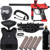 Action Village Kingman Spyder Fenix Light Gunner Paintball Gun Package Kit (Red)