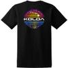 Koloa Surf Reflecting Ocean Logo Heavy Cotton T-Shirt-2XL-Black view 1