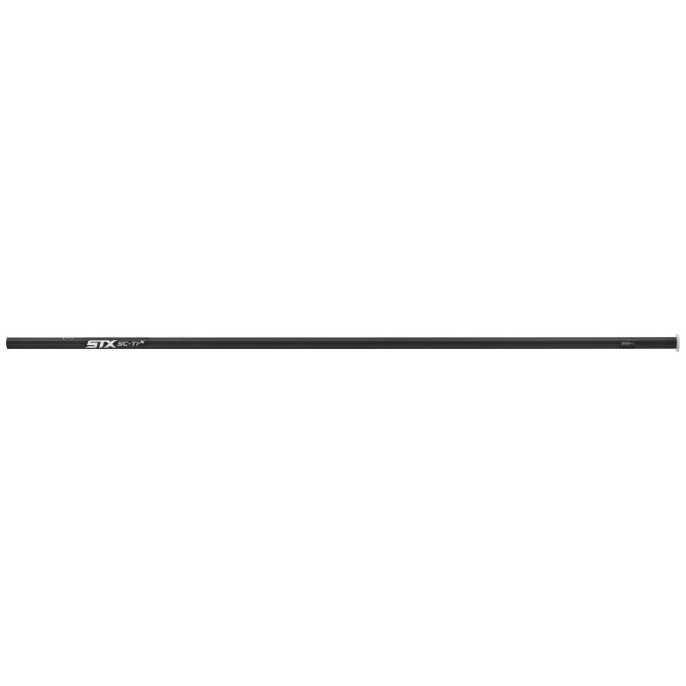 STX Lacrosse Sc-Ti X Alloy Handle, Defense, Black