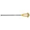STX Lacrosse Axxis Complete Draw Stick with Crux Mesh Pro Pocket, Yellow view 1