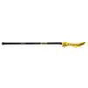 STX Lacrosse Axxis Complete Draw Stick with Crux Mesh Pro Pocket, Yellow view 4