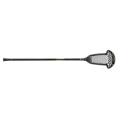 STX Lacrosse Axxis Complete Draw Stick with Crux Mesh Pro Pocket, Black
