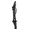 STX Lacrosse Axxis Complete Draw Stick with Crux Mesh Pro Pocket, Black view 4