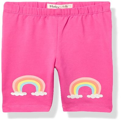 Hatley Baby Girl's Capri Leggings, Over The Rainbow, 6-9 Months
