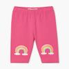 Hatley Baby Girl's Capri Leggings, Over The Rainbow, 6-9 Months view 2