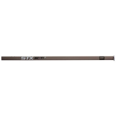STX mens Sc-Ti Alloy Handle lacrosse shafts, Gunmetal, Attack Mid US
