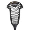 STX Lacrosse Axxis Strung Draw Head with Crux Mesh Pro Pocket, Black view 1