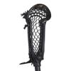 STX Lacrosse Axxis Strung Draw Head with Crux Mesh Pro Pocket, Black view 3