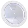 Five Oceans 5" Boat Hatch, Marine Round Inspection Deck Plate Hatch with Detachable Clear Lid, UV-Resistant ABS White Plastic, for Pontoon, Fishing Boat, Bass Boat, Yacht, RVs, Caravan - FO4464 view 1