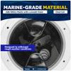 Five Oceans 6" Boat Hatch, Marine Round Inspection Deck Plate Hatch with Detachable Clear Lid, UV-Resistant ABS White Plastic, for Pontoon, Fishing Boat, Bass Boat, Yacht, RVs, Caravan - FO4465 view 3