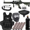 Action Village Tippmann Cronus Basic & Tactical Heavy Gunner Paintball Gun Package Kit (Tactical - Olive/Black)