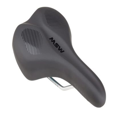 MSW SDL-173 Spin Fitness Saddle | Steel | Black
