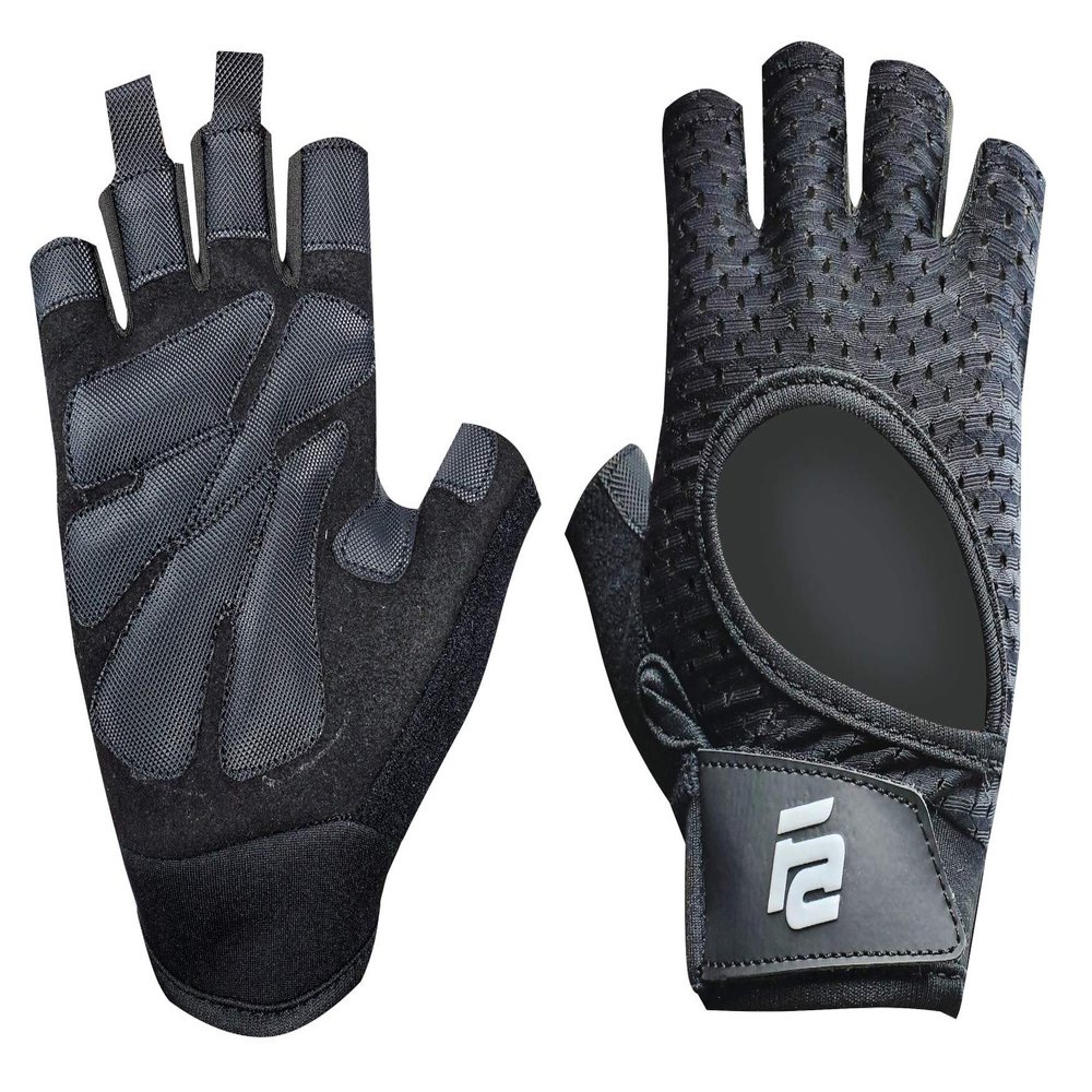Fit Active Sports New Improved 2.0 Ventilated Weight Lifting Workout Gloves with Adjustable Wrist Wraps for Gym Exercise, Weightlifting, Pull Ups - Enhanced Palm for Maximum Grip (M)