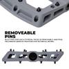 Tag Metals T3 Pedals Nylon Grey, 110mm x 100mm view 2
