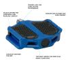 SHIMANO PD- EF205 Everyday Riding Flat Pedal, Blue, One Size view 2