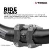 TAG Metals T1 Aluminum Handlebar Black (31.8mm Clamp, 20mm Rise) view 4