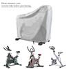 Rilime Exercise Bike Cover, Upright Cycling Protective Stationary Bike Covers Outdoor Storage Waterproof Dustproof Bicycle Cover Ideal for Indoor and Outdoor Fitness(Silver) view 4