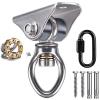 Stainless Steel Heavy Bag Hanger with Bearing 1000 LB Capacity Punching Bag Ceiling Mount Boxing Bag Holder with 360 Swivel Swing Hook view 1