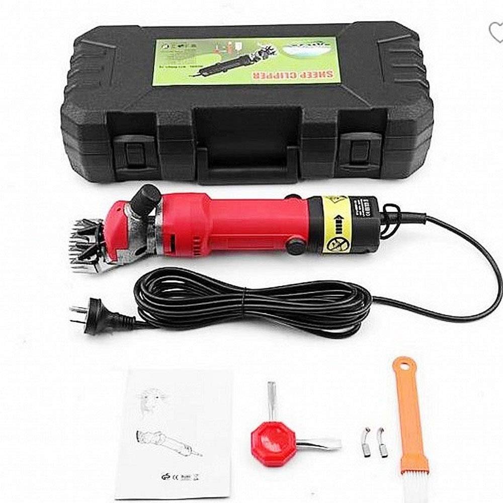GBHJJ 110V 690W Professional Electric Sheep Goat Clipper Shears Wool Shearing Livestock Sheep Goat Animal Hair Fur Shearing