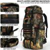 W WINTMING Hiking Backpack for Men 70L/100L Camping Backpack Military Rucksack Molle 3 Days Assault Pack for Climbing view 3