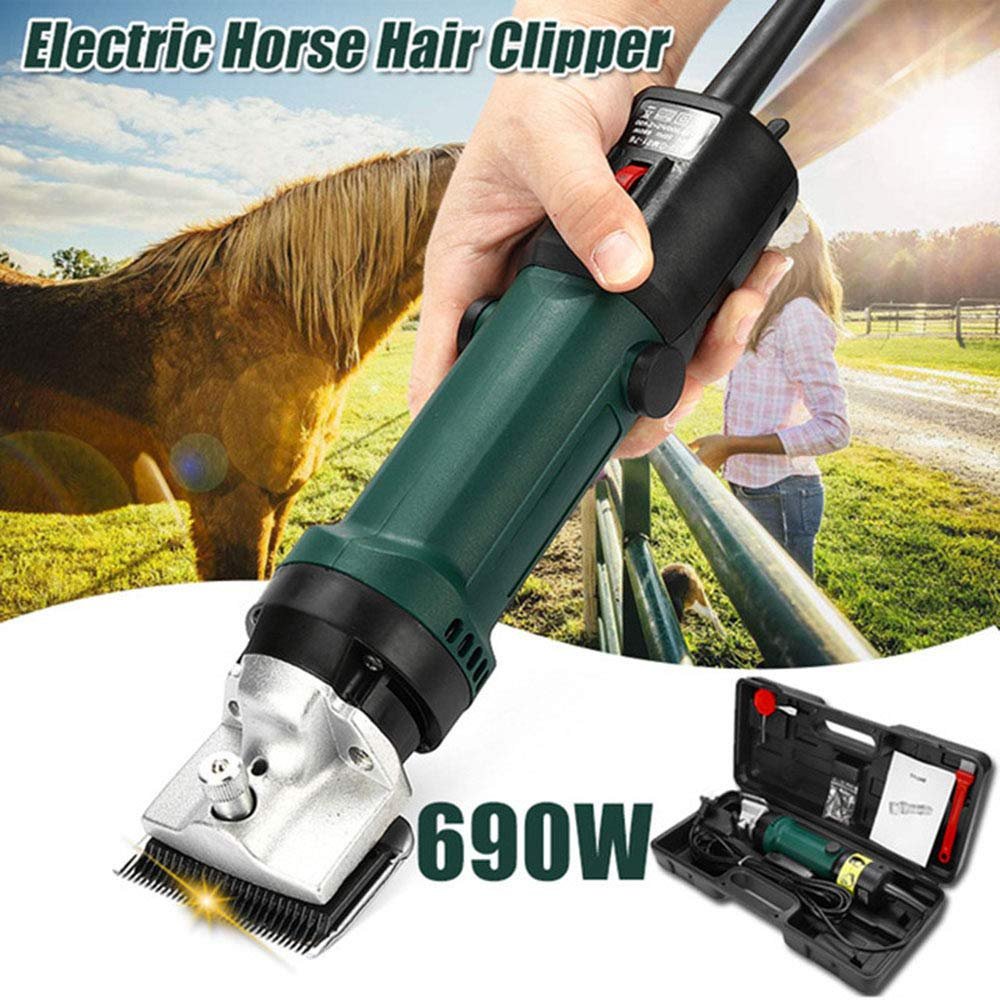 690W Professional Sheep Shears, Electric Sheep Shears Clippers with 6 Speed for Shearing Goats, Alpacas, Llamas, for Farm Supplies Sheep Animal Livestock