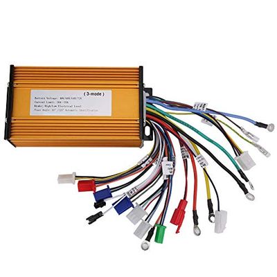 Speed Motor,48V, 60V, 64V, 72V, 84V Universal Brushless Controller 3Mode Sinusoid 12 Tube Fit for Electric Scooter