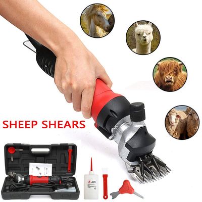 690W Professional Sheep Shears, 6 Speed Sheep Shears Electric Clippers for Goats, for Goats, Alpacas, Llamas, Farm Livestock Fur Livestock Support for Hair Fur Grooming