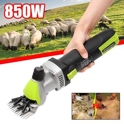 GBHJJ Sheep Shears Professional Electric Clippers, for Sheep Alpacas Llamas and Large Thick Coat Animals, 6 Speeds Heavy Duty Farm Livestock Haircut Trimmer, 690W