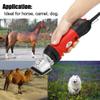 690W Speed Sheep Shears Electric Clippers for Goats, Thick Coat and Heavy Duty Animals, Farm Livestock Fur Livestock Support for Hair Fur Grooming view 2