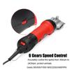 690W Speed Sheep Shears Electric Clippers for Goats, Thick Coat and Heavy Duty Animals, Farm Livestock Fur Livestock Support for Hair Fur Grooming view 3