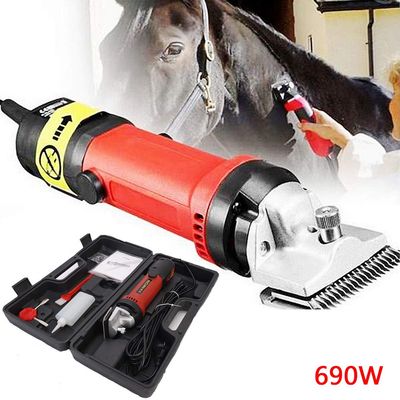 GBHJJ 110V 690W Horse Clippers Electric Goat Shears Grooming Shearing Clipper for Farm Supplies Sheep Animal Livestock