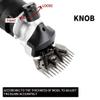 350W Professional Heavy Duty Electric Sheep Shears Clippers with 6 Speed for Shearing Goats, Thick Coat and Heavy Duty Animals (Black) view 3