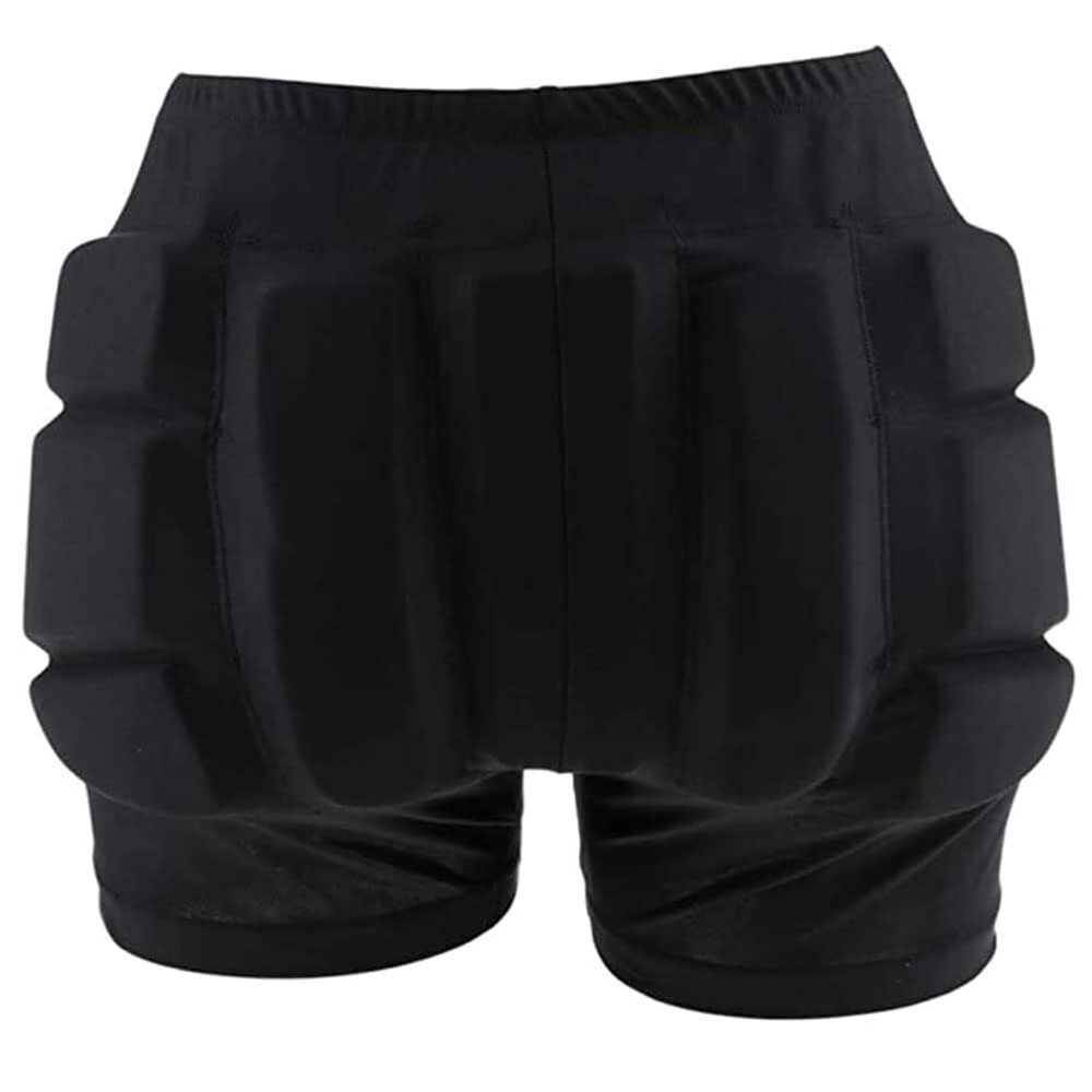 LIUHUO Padded Shorts for Skating Snowboarding HIPS Protector Guard Ski Youth Adult Blue